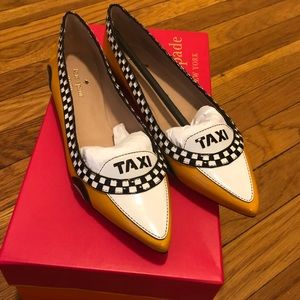Kate Spade Go Taxi flats
